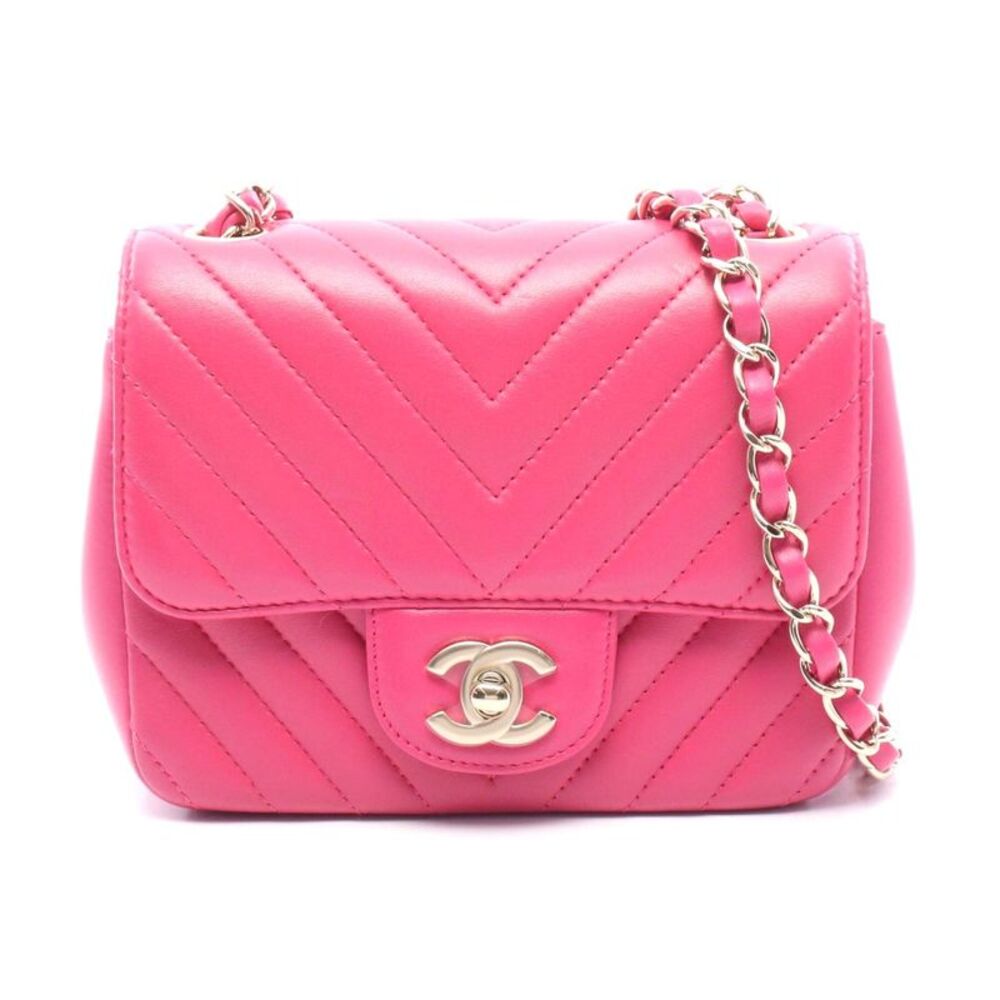Chanel Chevron V-Stitch Mini Shoulder Bag